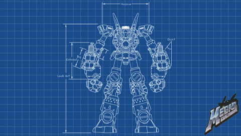 Megas XLR Blue prints.jpg